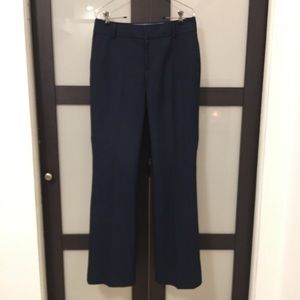 Banana Republic Navy Pinstripe Martin Pants